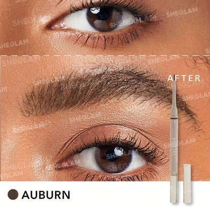 SHEGLAM Brows on Demand 2-in-1 Brow Pencil - Auburn