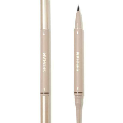 SHEGLAM Brows on Demand 2-in-1 Brow Pencil - Taupe