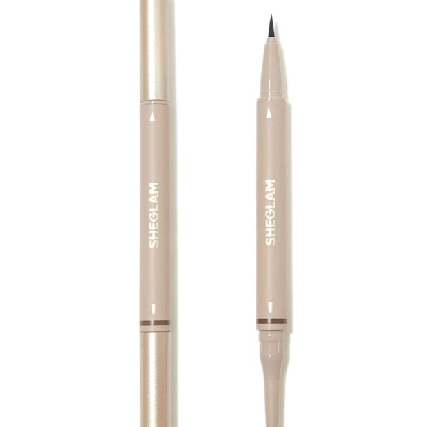 SHEGLAM Brows on Demand 2-in-1 Brow Pencil - Taupe