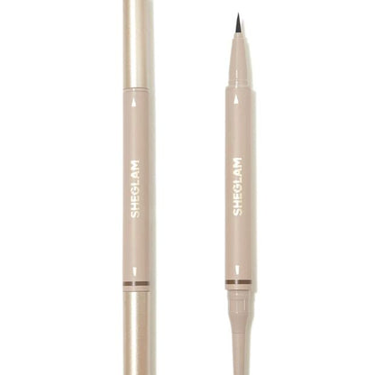SHEGLAM Brows on Demand 2-in-1 Brow Pencil - Taupe