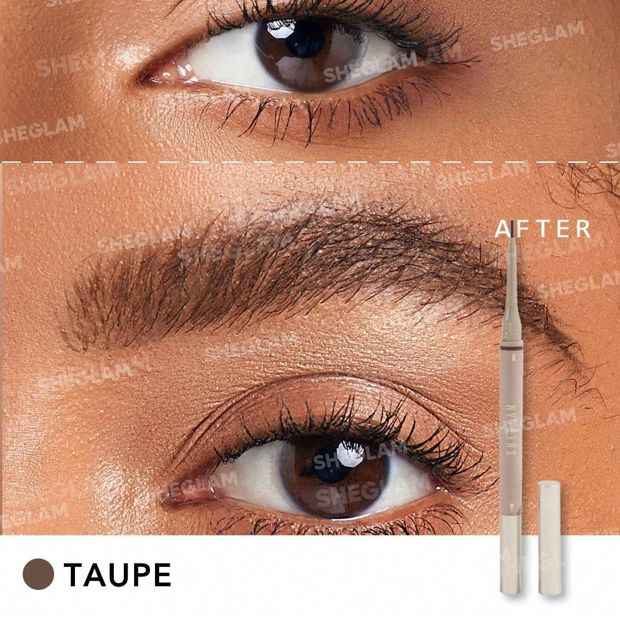SHEGLAM Brows on Demand 2-in-1 Brow Pencil - Taupe