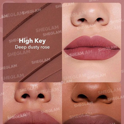 SHEGLAM Dynamatte Boom Long-lasting Matte Lipstick - High Key