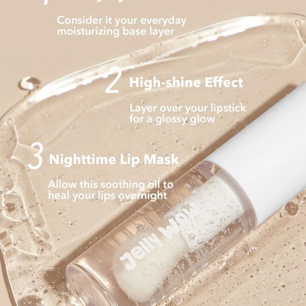 SHEGLAM Jelly Wow Hydrating Lip Oil - Loco for Coco