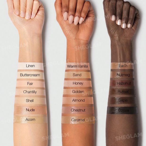 SHEGLAM Like Magic 12HR Full Coverage Concealer - Nude