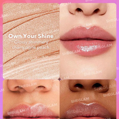 SHEGLAM Mirror Kiss High-Shine Lipstick - Own Your Shine