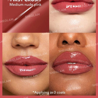 SHEGLAM Pout-Perfect Shine Lip Plumper - First Crush