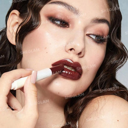 SHEGLAM Pout-Perfect Shine Lip Plumper - Hot Cocoa