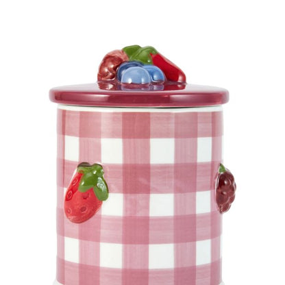 Anko Brunch Club Berry Check Candle