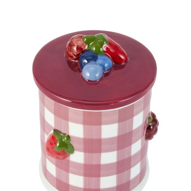 Anko Brunch Club Berry Check Candle