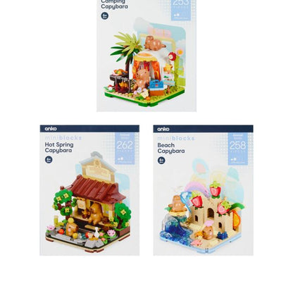 Mini Blocks Animal Series: Capybara - Assorted