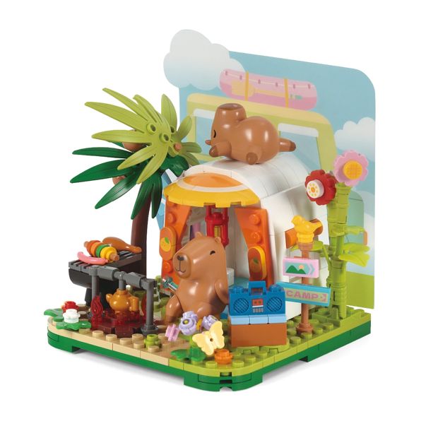 Mini Blocks Animal Series: Capybara - Assorted