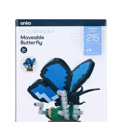 215 Piece Mini Blocks Animal Series: Moveable Butterfly
