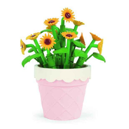 Mini Blocks Flower Series: Flower Pot - Assorted