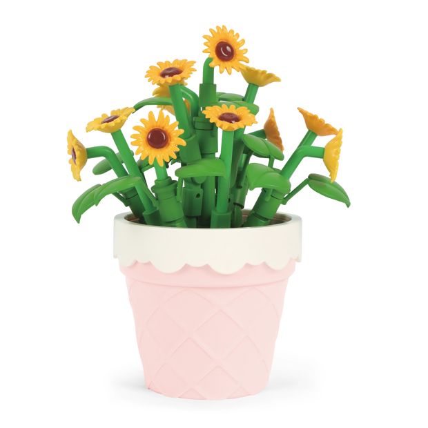 Mini Blocks Flower Series: Flower Pot - Assorted