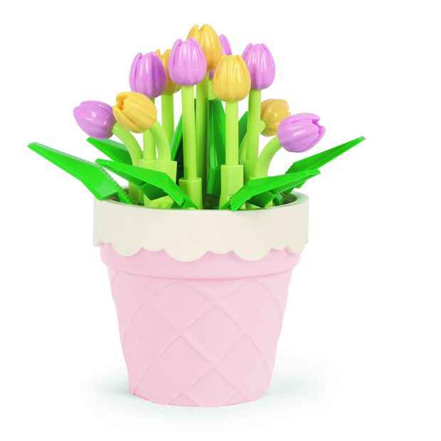 Mini Blocks Flower Series: Flower Pot - Assorted