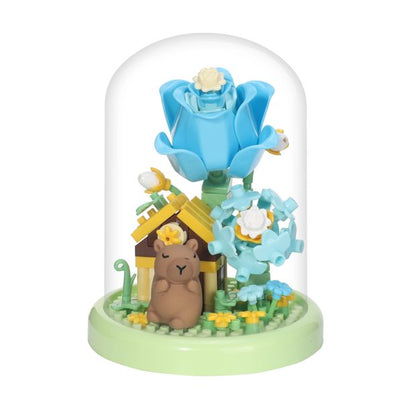 Mini Blocks Flower Series: Capybara in Dome - Assorted