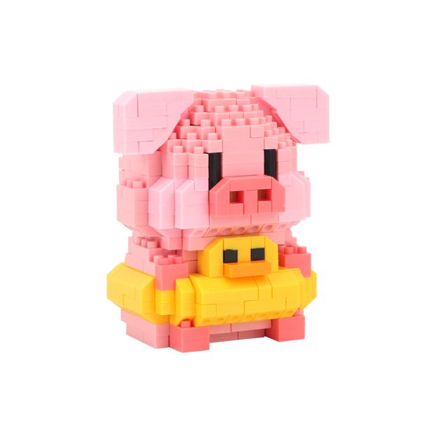 Mini Blocks Animal Series: Piggy Friends - Assorted