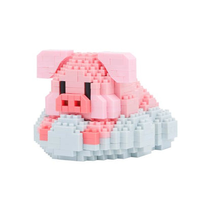 Mini Blocks Animal Series: Piggy Friends - Assorted
