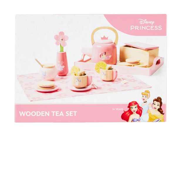 Disney Princess Wooden Tea Set