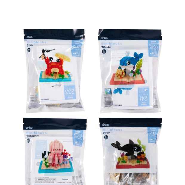 Mini Blocks Animal Series - Assorted