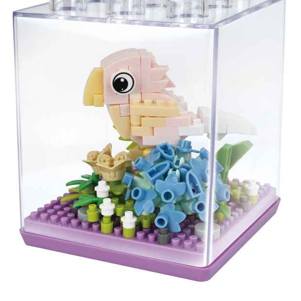 Mini Blocks Animal Series: Parrot in Case - Assorted
