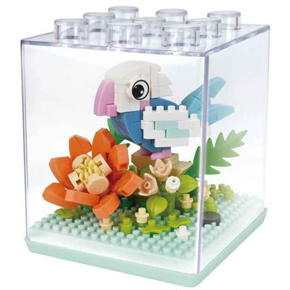 Mini Blocks Animal Series: Parrot in Case - Assorted