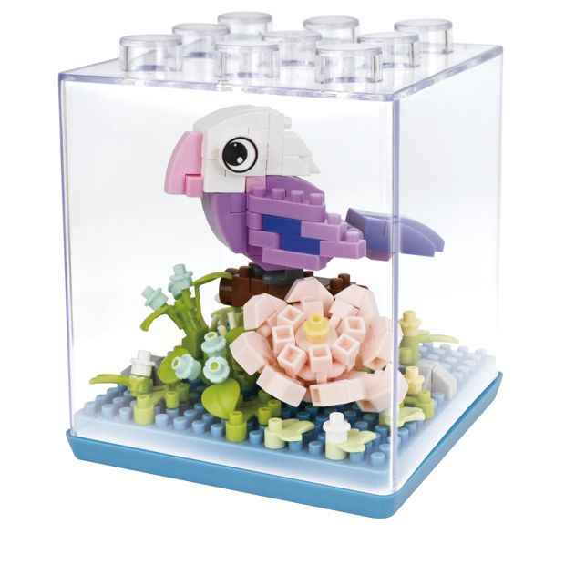 Mini Blocks Animal Series: Parrot in Case - Assorted