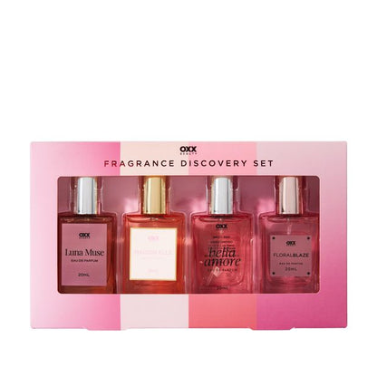 OXX Fragrance 4 Pack Fragrance Discovery Set