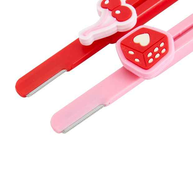 OXX Cosmetics 2 Piece Lucky Western Retractable Facial Razors