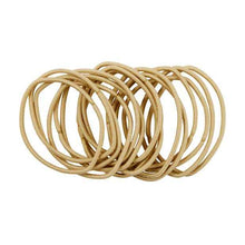 16 Piece Hair Elastics, Blonde - OXX Haircare