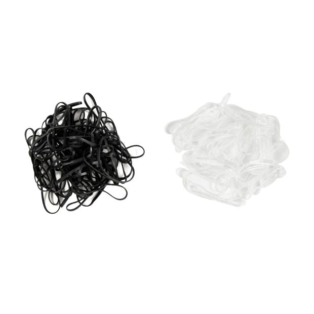 100 Piece Poly Bands - OXX Haircare