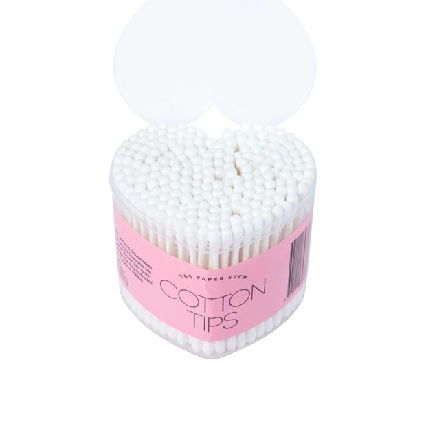 OXX Essentials Paper Stem Cotton Tips - 200 Piece