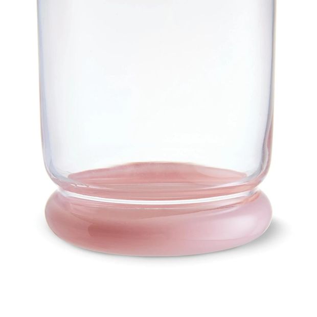 Anko 6 Pink Bubble Tumbler Glasses