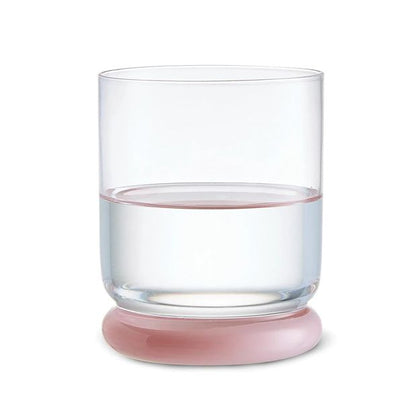 Anko 6 Pink Bubble Tumbler Glasses