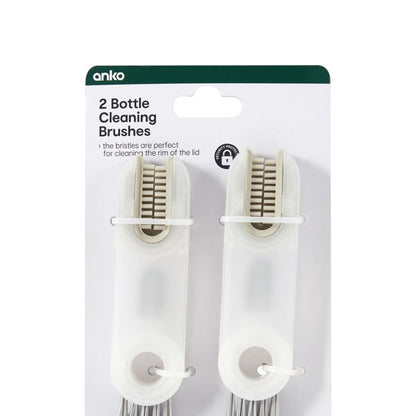 Anko 2 Pack Bottle Cleaning Brushes