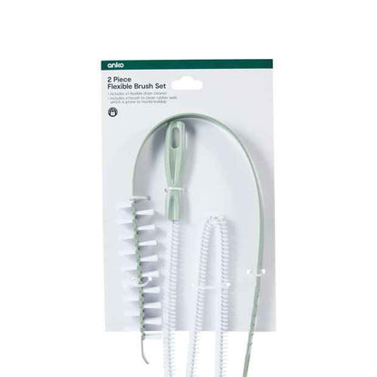 Anko 2 Piece Flexible Brush Set
