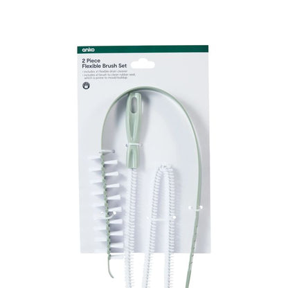 Anko 2 Piece Flexible Brush Set