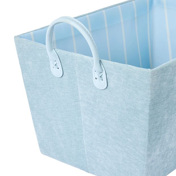 Anko Tapered Chenille Basket - Blue