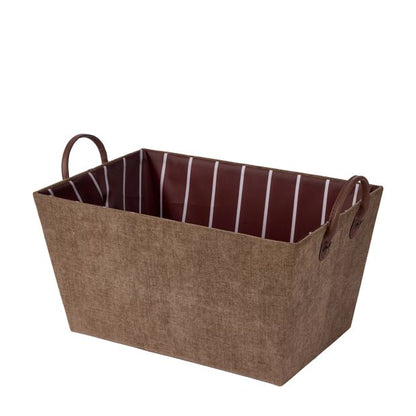 Anko Tapered Chenille Basket - Chocolate