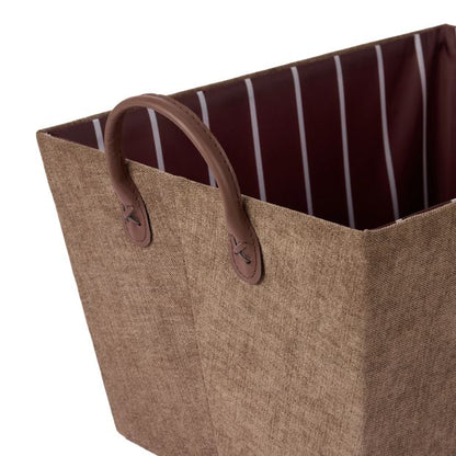 Anko Tapered Chenille Basket - Chocolate