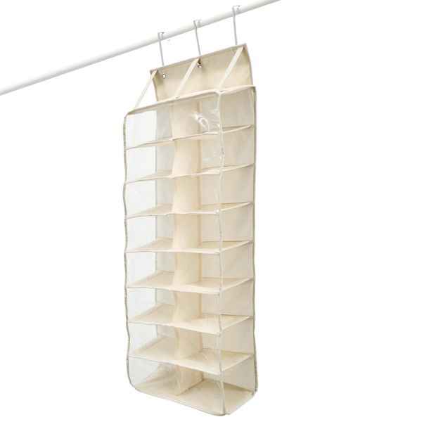 Anko Linen Look 16 Pocket Hanging Shoe Storage