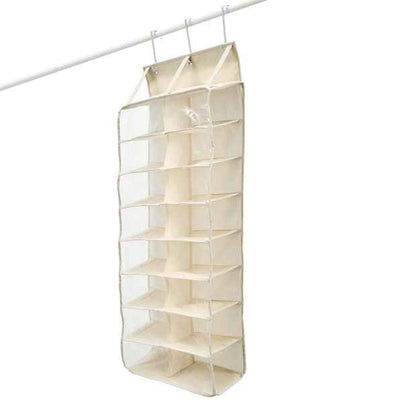 Anko Linen Look 16 Pocket Hanging Shoe Storage