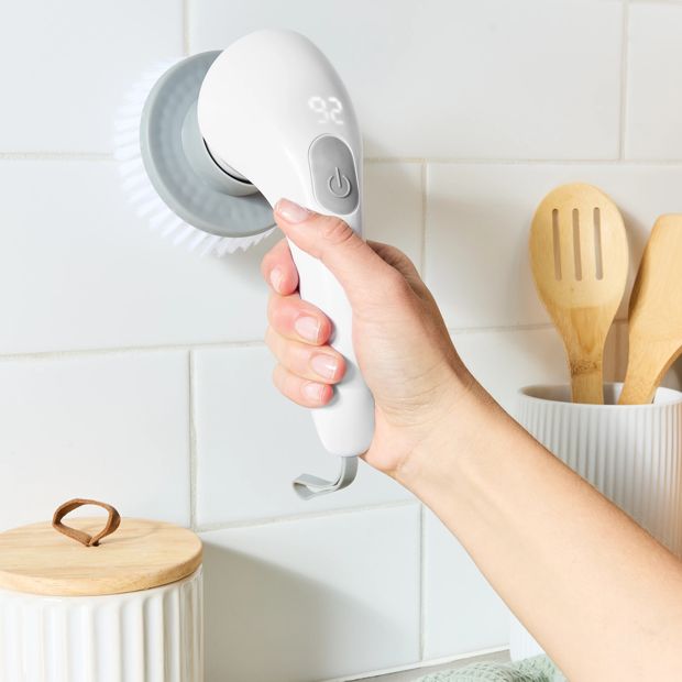 Anko Multipurpose Scrubber - White and Grey