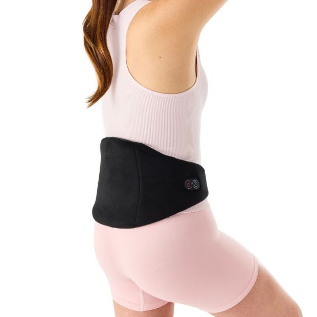 Anko Heated Waist and Back Belt - Black