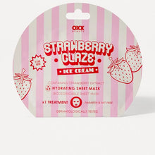 OXX Beauty Hydrating Biodegradable Sheet Mask - Strawberry Ice Cream