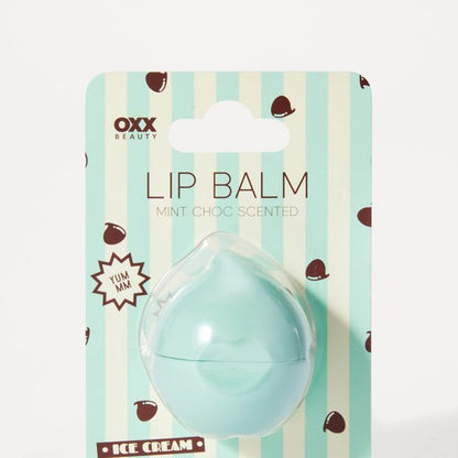 OXX Beauty Ice Cream Lip Balm - Mint Choc Scented
