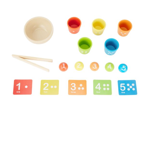 Anko Wooden Sorting Bowl