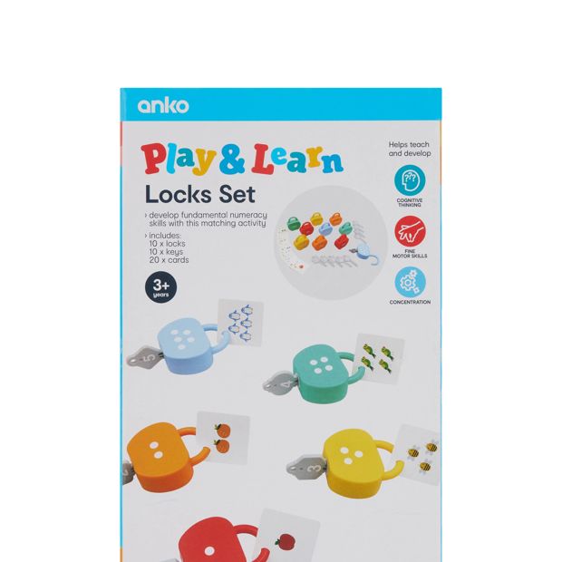Anko Play & Learn Locks Set
