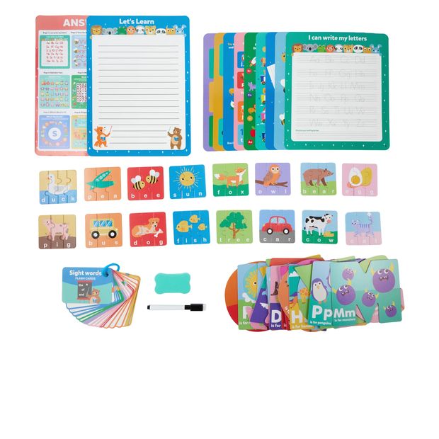 Anko 75 Piece Write and Spell Learning Pack