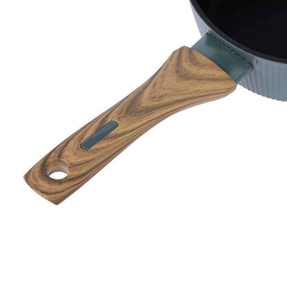 Anko 16cm Linear Wood Look Saucepan